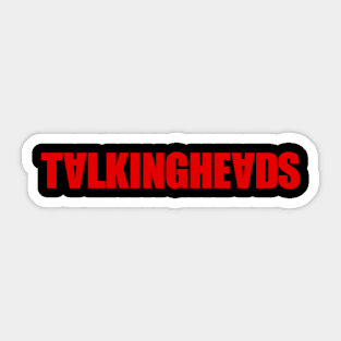 The Talking Heads Sticker